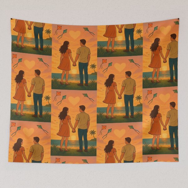 Item preview, Galle Face Breeze Love – Colombo Sunset Romance designed and sold by Ceylon Luxe Collections.