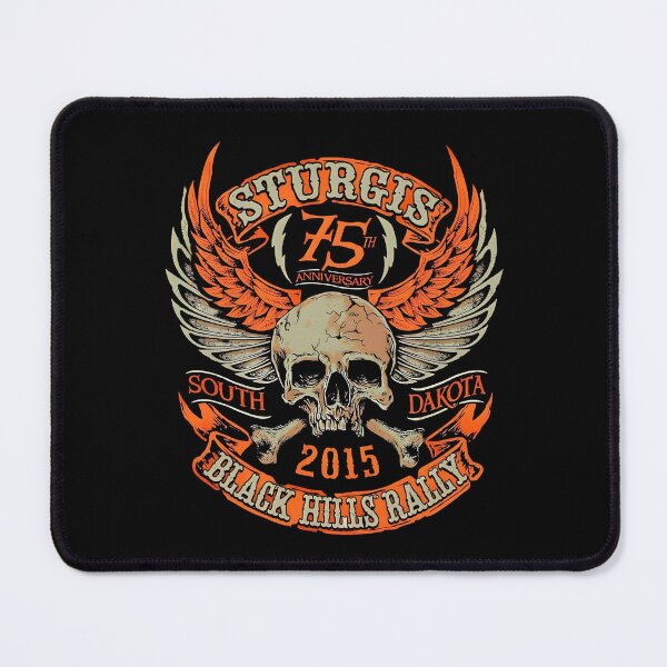 Item preview, Sturgis 75th Anniversary Black Hills Rally Skull designed and sold by CharlieDesings.
