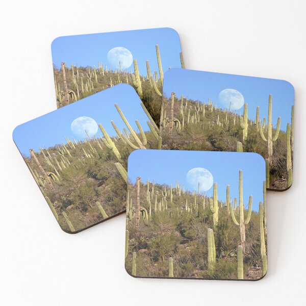 Item preview, Amazing Saguaro Moon Rise designed and sold by simonjayphotos.