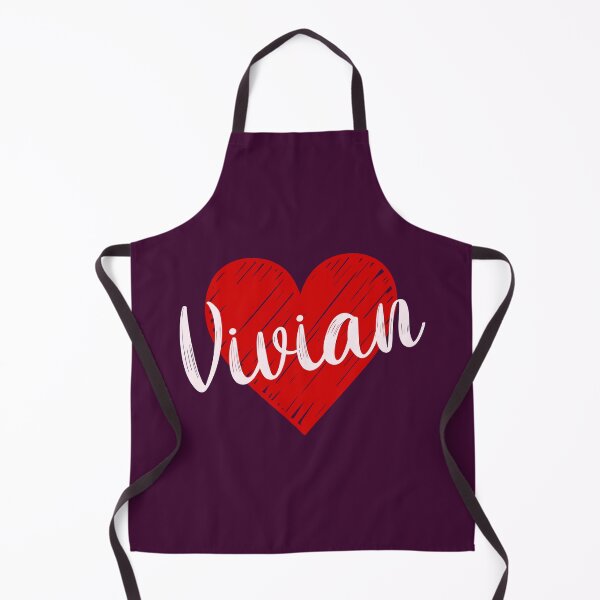 Item preview, Vivian Name Red Heart  designed and sold by Jeallan Designs.