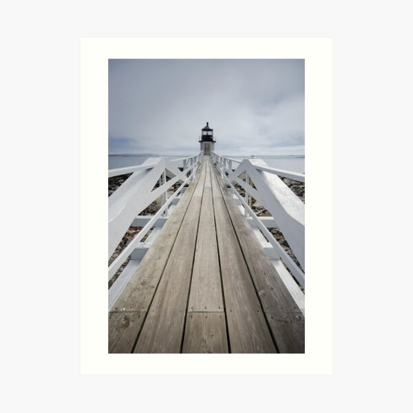 Marshall Point Light Art Print