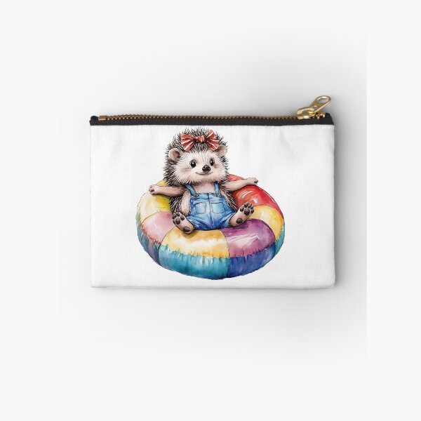 Item preview, Hedgehog on a Pool Float designed and sold by Liededrom..