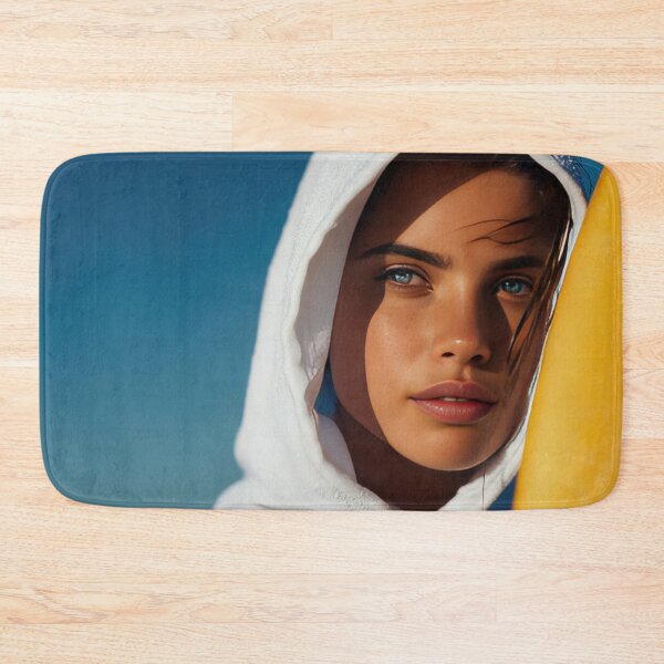 Item preview, Surfer girl prepares for the waves designed and sold by anytka.