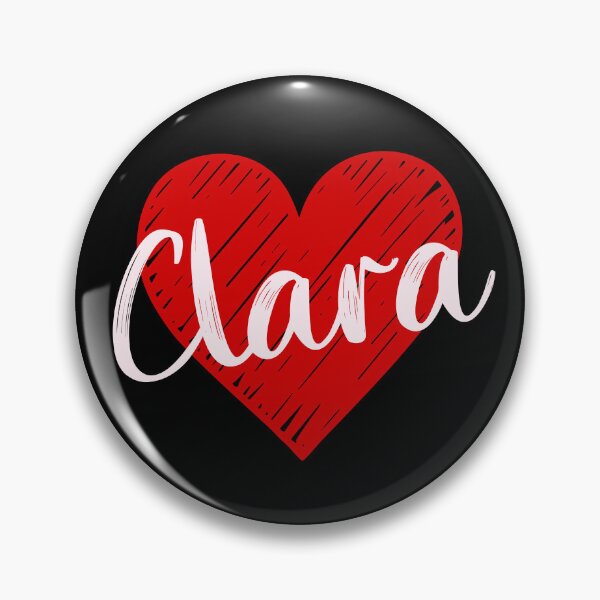 Item preview, Clara Name Red Heart  designed and sold by Jeallan Designs.
