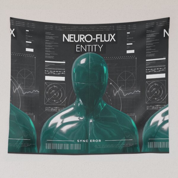 Item preview, Neuro-Flux Entity: Shiny Dark Liquid Shadow designed and sold by Raw-Ink.