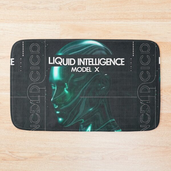 Item preview, Liquid Intelligence Model X: Flowing Metal Head designed and sold by Raw-Ink.