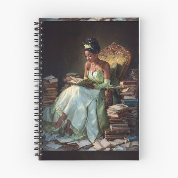 Item preview, Enchanted Reader Tiana in the Emerald Gown designed and sold by Jaspersdigitalart.