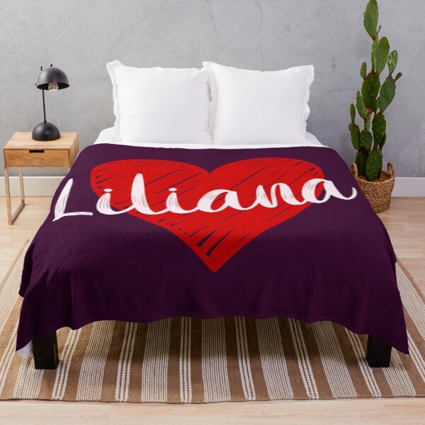 Item preview, Liliana Name Red Heart designed and sold by Jeallan Designs.