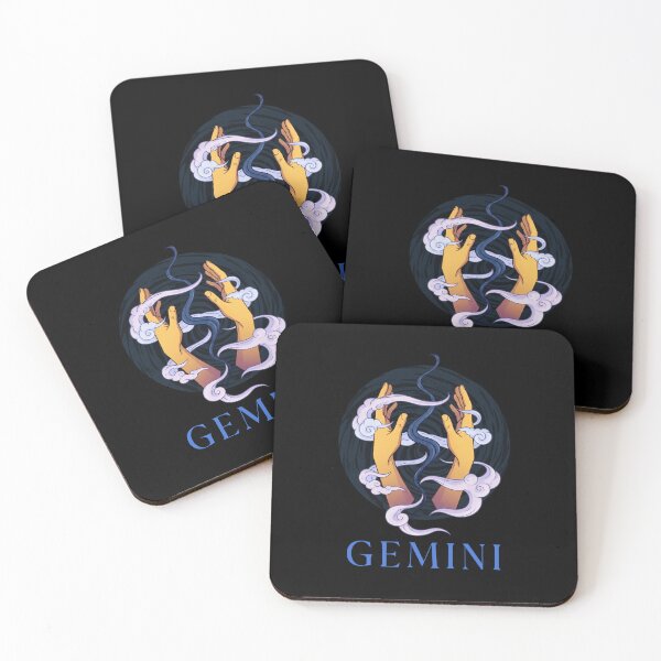 Item preview, Gemini Zodiac Air Element Illustration designed and sold by LinaValearte.