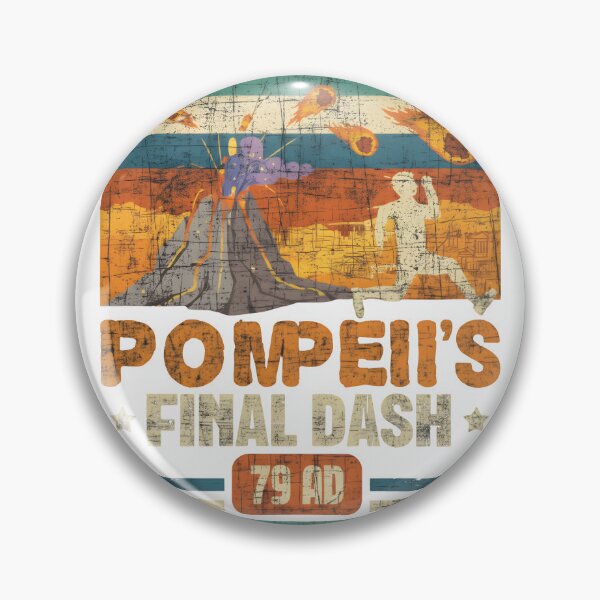 Item preview,  Pompeii's Final Dash - 79 AD Vintage Retro Design designed and sold by AbcDigs Studio.