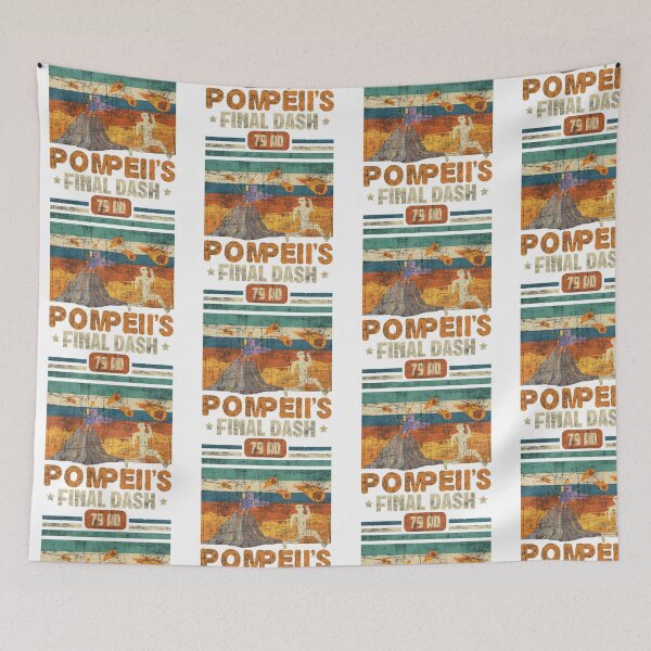 Item preview,  Pompeii's Final Dash - 79 AD Vintage Retro Design designed and sold by AbcDigs Studio.