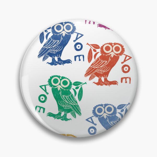 Item preview, Athenian Owl - Ancient Greek Illustration/ Classical Archaeology Art designed and sold by Ancient-Tales.