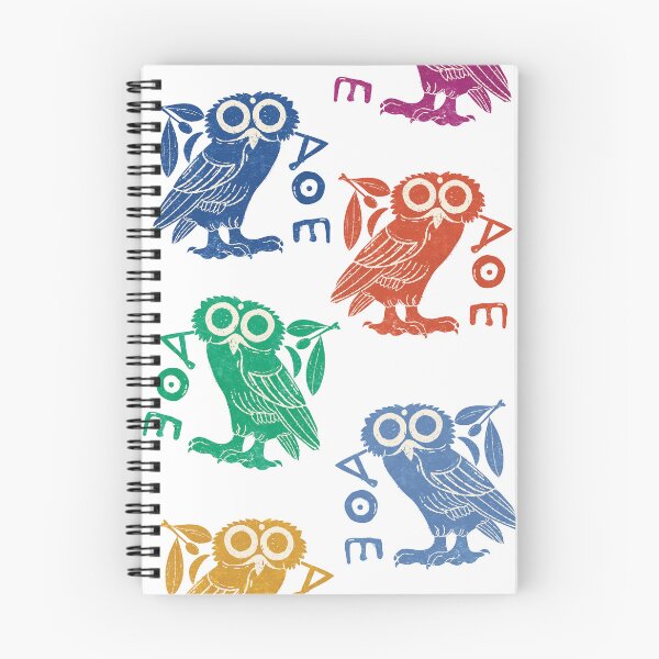 Item preview, Athenian Owl - Ancient Greek Illustration/ Classical Archaeology Art designed and sold by Ancient-Tales.