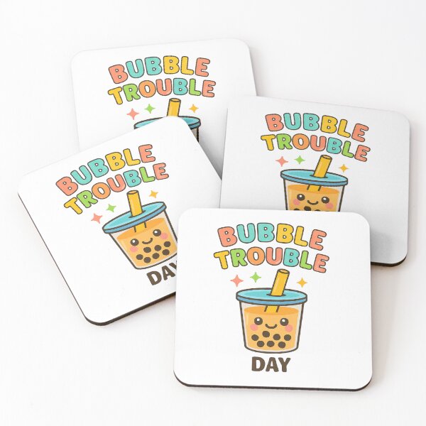 Item preview, Bubble Trouble - Bubble Tea Day designed and sold by Lia Vina.