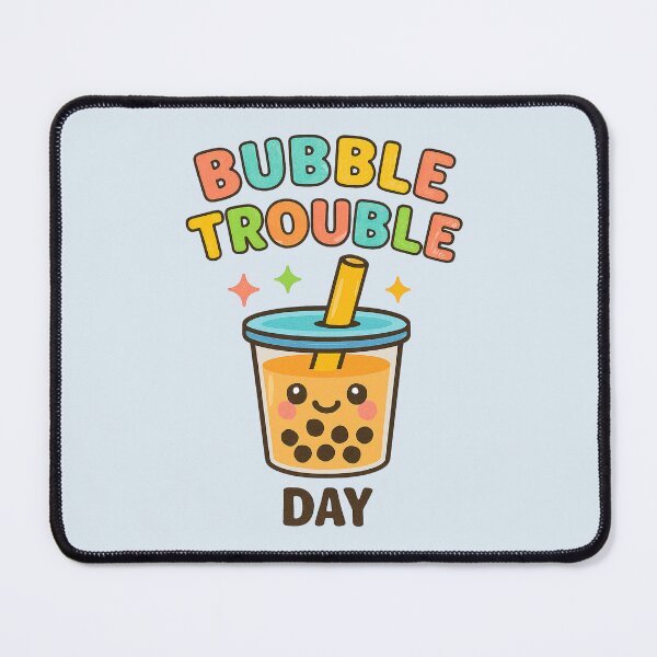 Artikelvorschau, Bubble Trouble - Bubble Tea Tag entworfen und verkauft von Lia Vina.