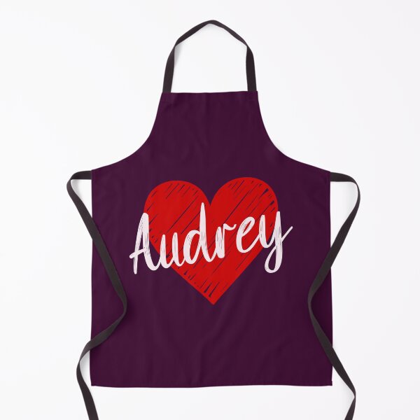 Item preview, Audrey Name Red Heart  designed and sold by Jeallan Designs.