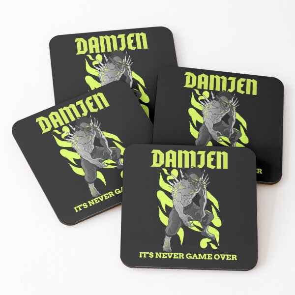 Item preview, DAMIEN – It’s Never Game Over | Villain Gaming Graphic On designed and sold by DesigntshirtWB.