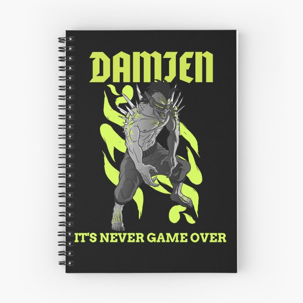 Item preview, DAMIEN – It’s Never Game Over | Villain Gaming Graphic On designed and sold by DesigntshirtWB.