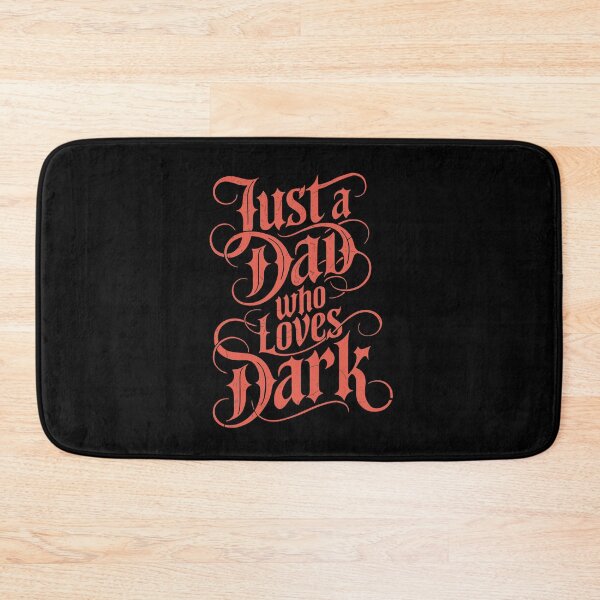 Item preview, DAD Loves Dark: Elegant Typography Design designed and sold by cabana.space.