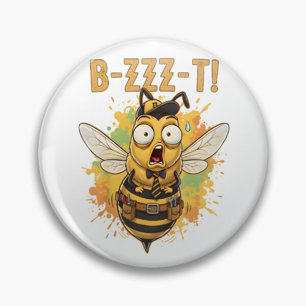 Item preview, B-ZZZ-T! The Worried Worker Bee designed and sold by AbcDigs Studio.