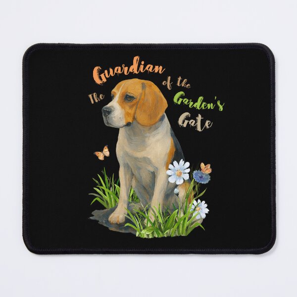 Item preview, Adorable Beagle Dog in the Garden designed and sold by Lia Vina.