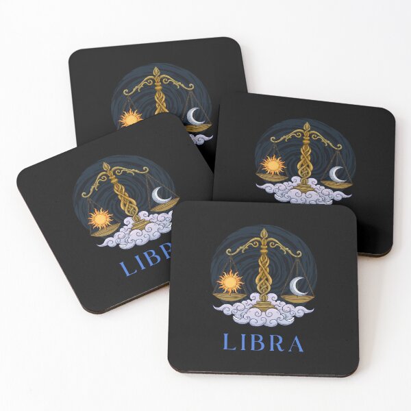 Item preview, Libra Zodiac Air Element Illustration designed and sold by LinaValearte.