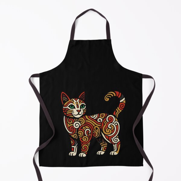Item preview, Ornamental Cat Art – Decorative Feline Design designed and sold by Studio23:45.