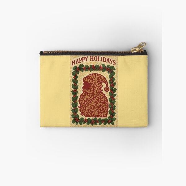 Item preview, Baroque Santa & Holly - Happy  Holidays designed and sold by DesignsByPrnces.