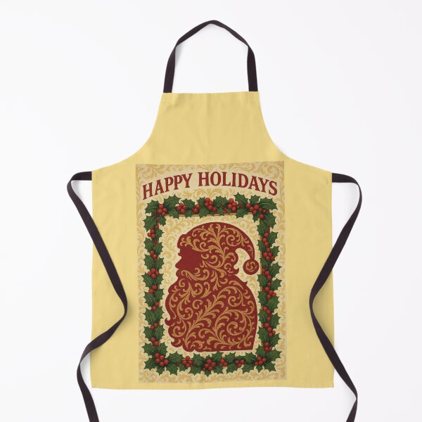 Item preview, Baroque Santa & Holly - Happy  Holidays designed and sold by DesignsByPrnces.