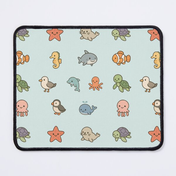 Item preview, cute mini sea animal sticker set pack designed and sold by Made By Meg .