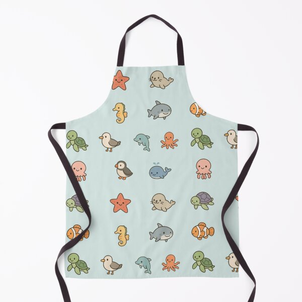 Item preview, cute mini sea animal sticker set pack designed and sold by Made By Meg .