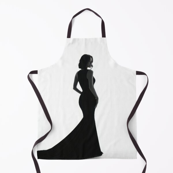 Item preview, Elegant silhouette in black dress designed and sold by anytka.