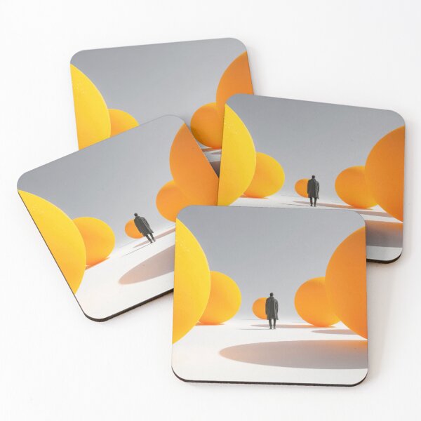 Item preview, Walking among large orange spheres designed and sold by anytka.