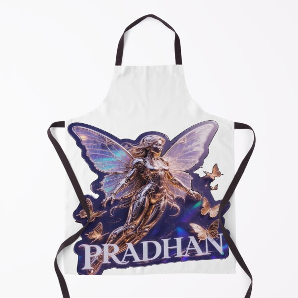 Item preview, Golden cyber fairy with luminous wings and butterflies in a futuristic holographic Pradhan themed design designed and sold by ARTCREATESHOP.