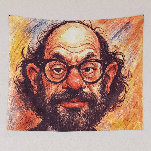 Item preview, Allen Ginsberg The Beat Generation designed and sold by Sarcastic designs.