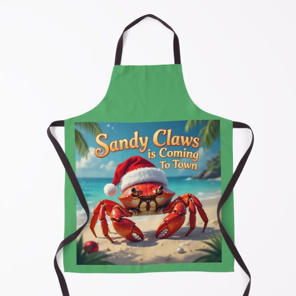 Item preview, Sandy claws is coming to town designed and sold by seahorse crossing.