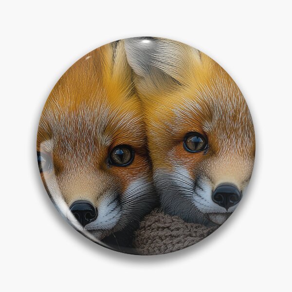 Item preview, Winter Fox Besties designed and sold by ArtbyRolleen.