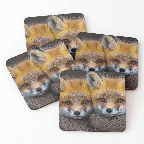 Item preview, Winter Fox Besties designed and sold by ArtbyRolleen.
