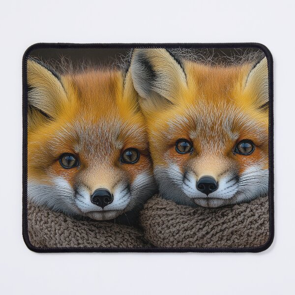 Item preview, Winter Fox Besties designed and sold by ArtbyRolleen.
