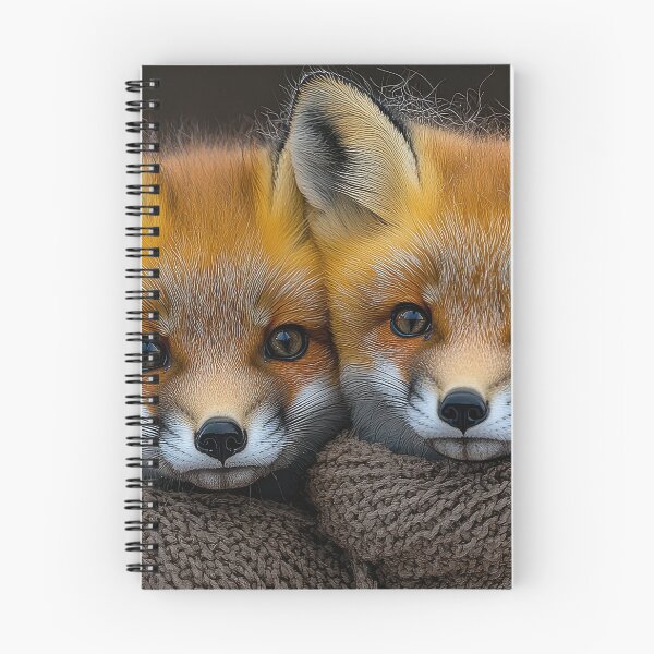 Item preview, Winter Fox Besties designed and sold by ArtbyRolleen.