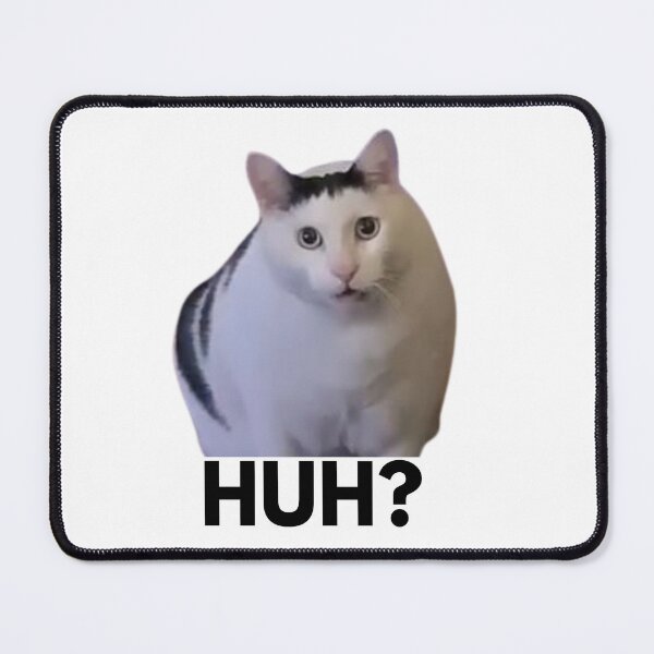 Item preview, Cat Saying Huh Meme designed and sold by klaro45.