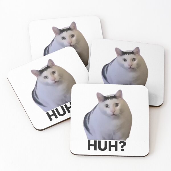 Item preview, Cat Saying Huh Meme designed and sold by klaro45.