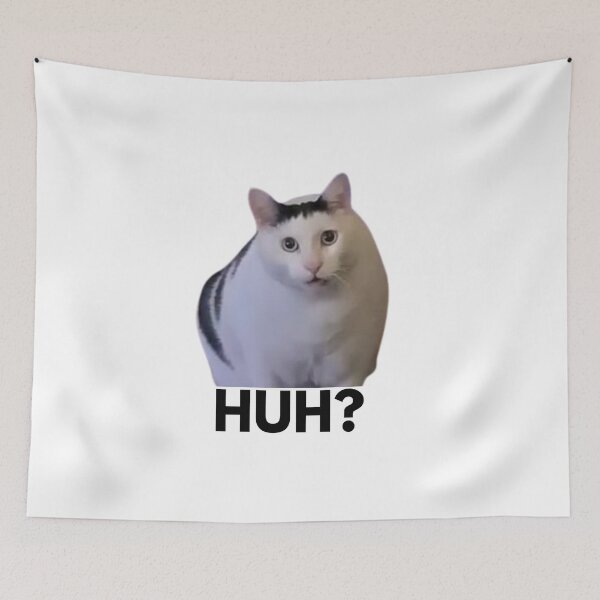 Item preview, Cat Saying Huh Meme designed and sold by klaro45.