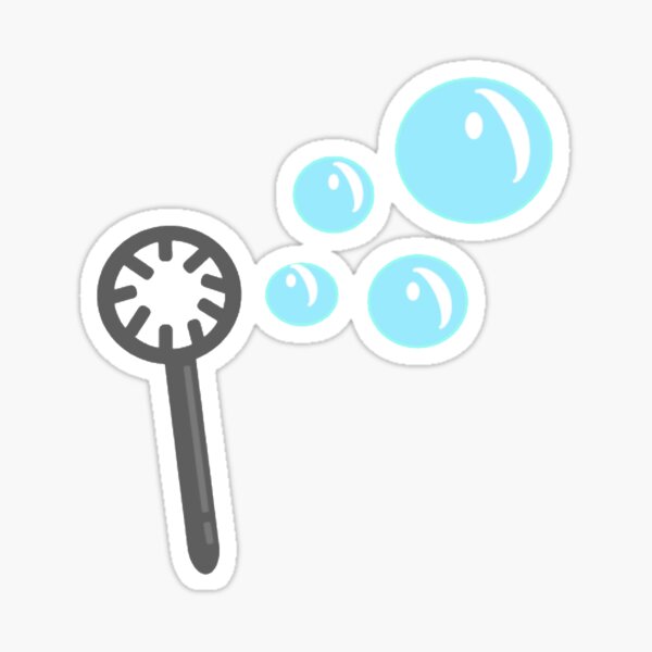 Blowing Bubbles Stickers Redbubble 3678