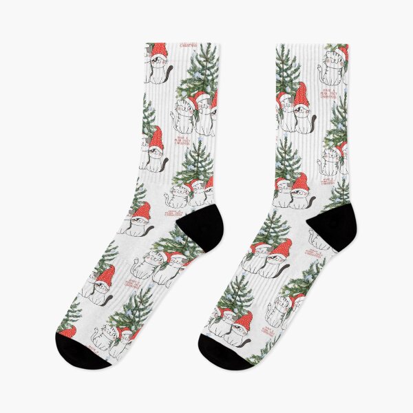 Item preview, Have a Purr - Fect Christmas With Cats. designed and sold by Dinasshop.