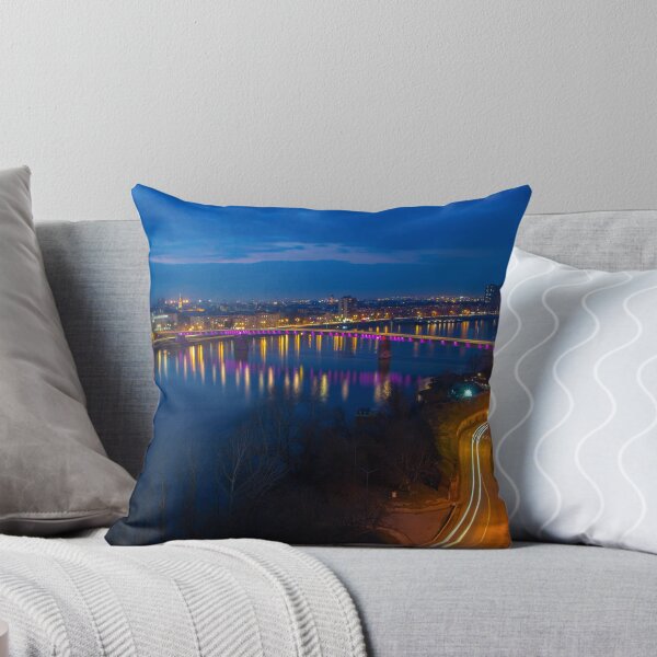 Item preview, Night Lights of Novi Sad Over the Danube River designed and sold by Bure-NS.