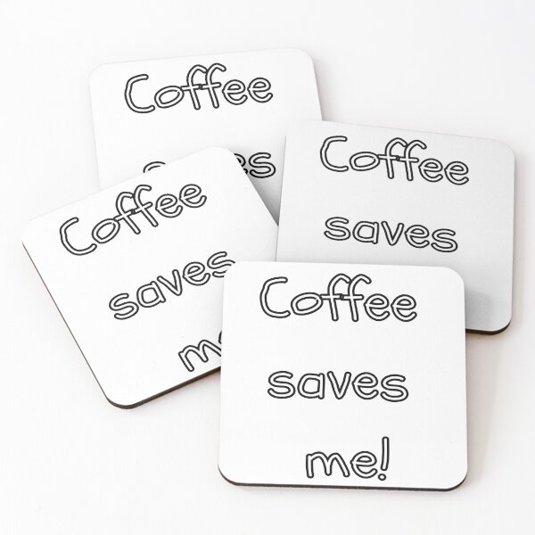 Item preview, Coffee saves me! designed and sold by Tanlyco.