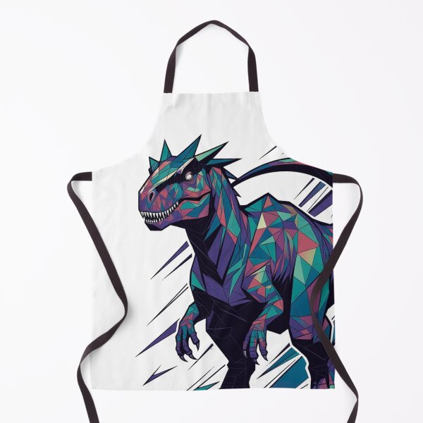 Item preview, Abstract Neon Geometric T-Rex Dinosaur designed and sold by JonelleTshirts.