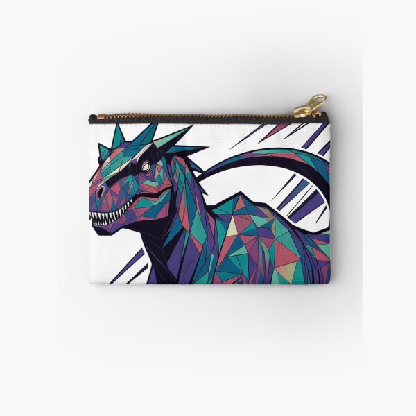 Item preview, Abstract Neon Geometric T-Rex Dinosaur designed and sold by JonelleTshirts.