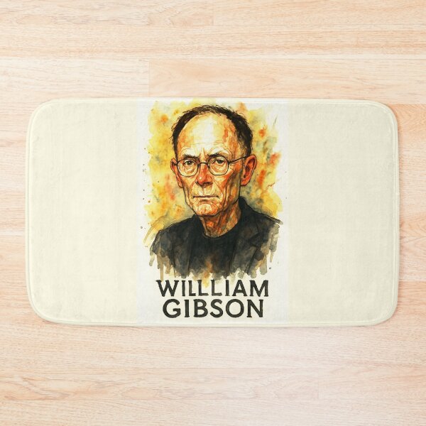 Item preview, William Gibson - Cyberpunk Author designed and sold by Sarcastic designs.